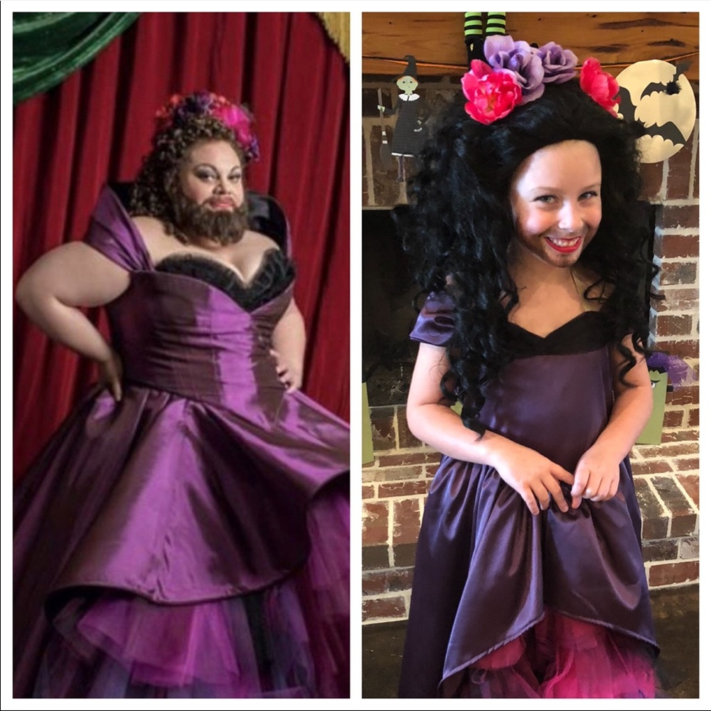 Custom made Lettie Lutz the Bearded Lady from The Greatest Showman costume